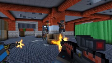 Play Pixel Crazy Minecraft shooter Online for Free