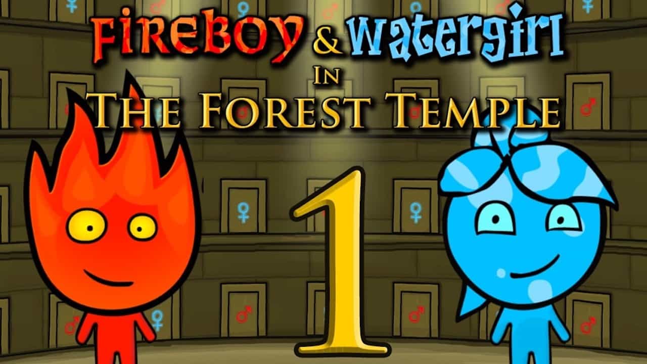 Niño fuego y niña agua - Fireboy and Watergirl The Forest Temple