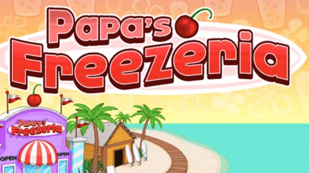 Papa's Freezeria - serve desserts in record time at GoGy games